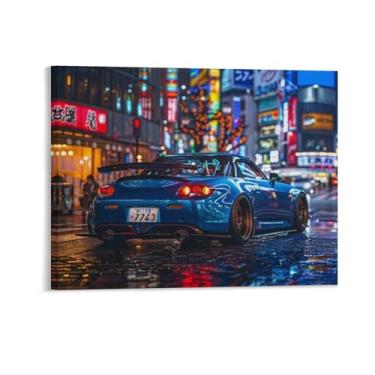 Imagem de HouLaiZhe Carro japonês modificado S2000 Tóquio Jdm pôsteres de carro tela estética decoração de sala de parede impressões de parede sala de galeria decoração de parede para quarto sala de estar