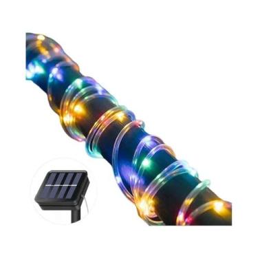Imagem de Luz De Cordão LED Solar À Prova d'Água Para Exterior 5/10/20M Luzes De