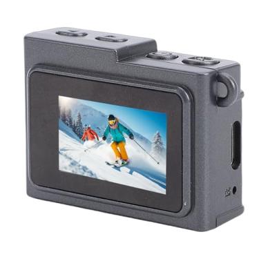 Imagem de Akozon Câmera Pequena retrô 1080P HD 8.6MP Portátil Legal para Viagens Escolares (Cinza)