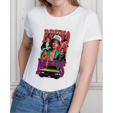 Imagem de Camisa Camiseta Adulto Masculina Feminina Algodão Bruno Mar s Música P