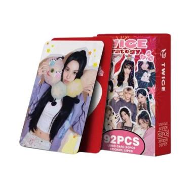 Imagem de Conjunto De Photocards Holográficos TWICE ENEMY TWICE5 SANA MOMO 92 Pe