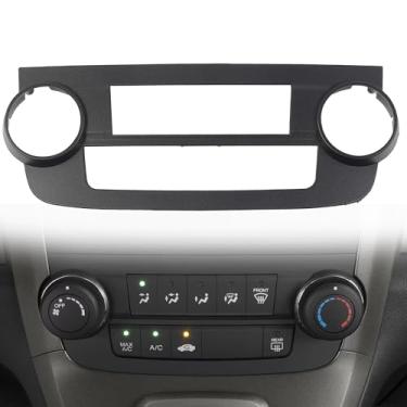 Imagem de Dasbecan Painel de controle AC painel central painel de ventilação compatível com Honda CR-V CRV 2007-2011, moldura de tomada de ar condicionado (manual A/C)