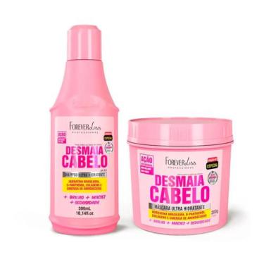 Imagem de Kit Especial Desmaia Cabelo Shampoo e Máscara Forever Liss - Forever L