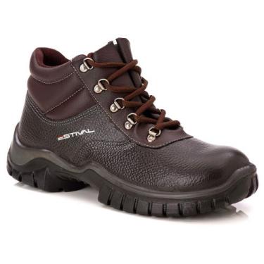 Imagem de Bota de Segurança em Couro Café Estival - WO10031S1CF - CA 44591, 45
