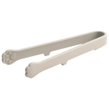 Imagem de Pinça de cozinha de silicone pata de gato, espátula multiuso de silicone para churrasco para clipe de pão, bife frito, peixe virado, salada de torrada