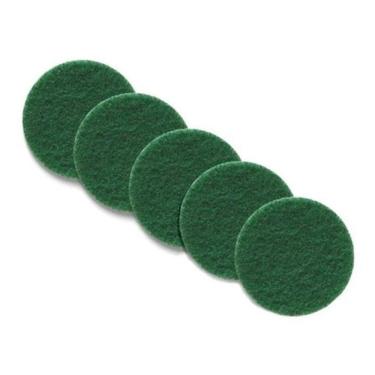 Imagem de Kit 5 Discos Pad Verde 440mm Lavadora Piso Karcher