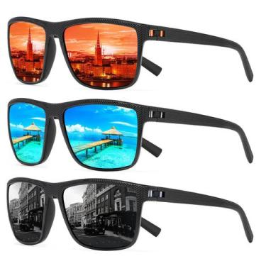 Imagem de Gafas de Sol Polaroid Cuadradas TURBOPEP Ligeras con Protección UV400
