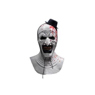 Imagem de Máscara Kolegoe Terrifier Art the Clown Latex Traje de Halloween