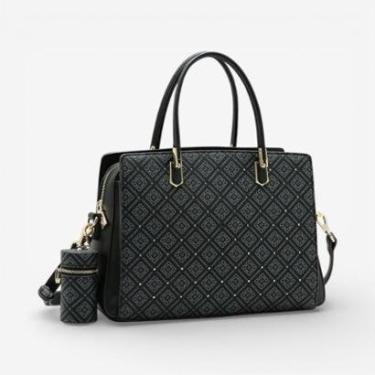 Imagem de Bolsa Feminina Chenson Mão Monograma Luxo Preta-Feminino