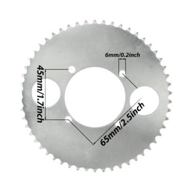 Imagem de Pinhão Traseiro 29MM T8F Para Mini Moto, Quadriciclo E Moto De Trilha,