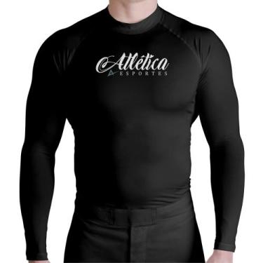 Imagem de Rash Guard Atlética Dragão Chinês, Preto, G