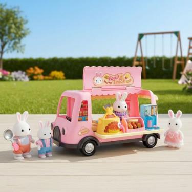 Imagem de Casinha Feliz Food Truck Coleção Coelhinhos Playset Zoop Toys