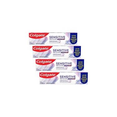 Imagem de Kit 4 Cremes Dentais Colgate Sensitive Pro Alívio Imediato 140g