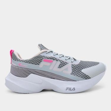 Imagem de Tênis Infantil Fila Progress, Cinza, 35