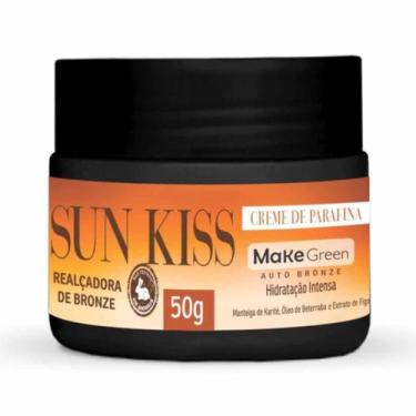 Imagem de Parafina Bronzeadora Corporal Sun Kiss MakeGreen 50grs - Make Green