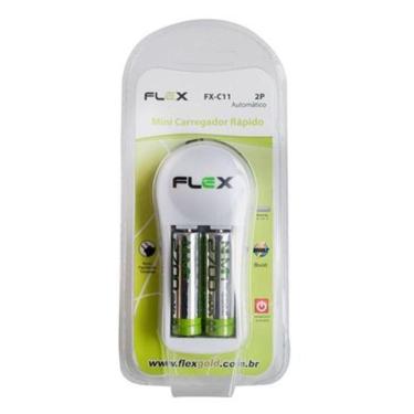 Imagem de Carregador De Baterias Bivolt Flex Fx-C11  2P