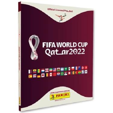 Imagem de Kit Luva Exclusivo Amazon Com 1 Álbum Capa Dura + 30 Envelopes de Figurinhas da Copa Do Mundo Qatar 2022