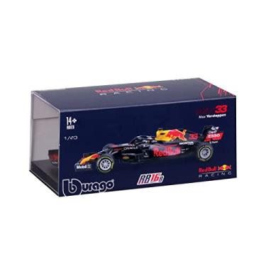 Imagem de Miniatura F1 Max Verstappen Red Bull Racing RB16B 2021 1:43 Bburago