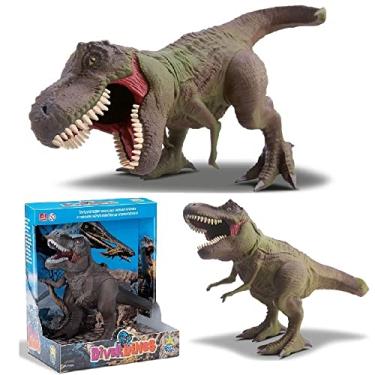 Imagem de Divertoys diver dinos T rex, Modelo: 6, Cor: verde