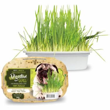 Imagem de Graminha Para Cães Green Digestive Grass Ipet - 50G