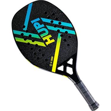 Imagem de Raquete Beach Tennis Hupi Doha Carbon 3k Com Bolsa, Cor: Preto