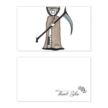 Imagem de Egypt Mummy Halloween Death Horus cartão de agradecimento aniversário aniversário saudação casamento agradecimento