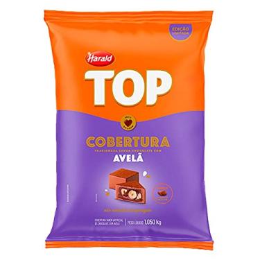 Imagem de Cobertura Gotas Fracionada Chocolate com Avelã Top 1,05kg - Harald