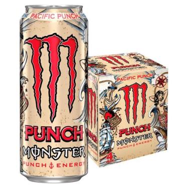 Imagem de Kit C/ 6 Monster Energy 473ml - Juice Pacific Punch