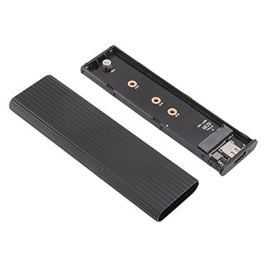 Imagem de Adaptador de Gabinete SSD M.2, Adaptador de Gabinete M.2 NVME SATA SSD Com Revestimento de Alumínio, para SSD Tamanho 2242 2260 2280