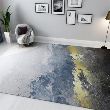 Imagem de Tapete para sala de estar, quarto, mesa de café, retangular, completo, veludo, cobertor para cama de casa, 12,60cm x 160cm