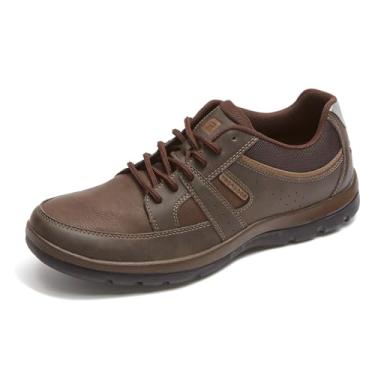 Imagem de Tênis masculino moderno Blucher Get Your Kicks da Rockport, Marrom, 8.5 Wide