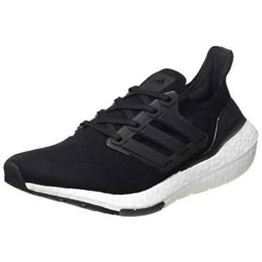 Imagem de adidas Ultraboost 21 Tênis de corrida masculino, Core Black Core Preto Cinza, 38