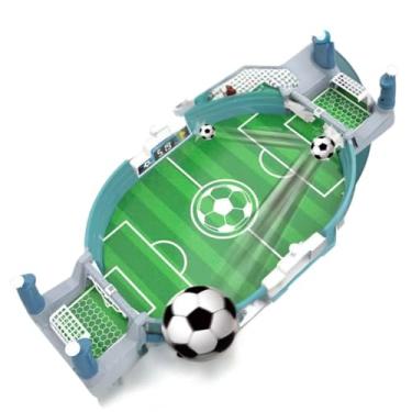 Imagem de Futebol de Mesa Interativo, Tabuleiro com Lançador, Brinquedo Infantil de Futebol, Jogo Portátil com Bolas, 52cm (TAMANHO 57CM)