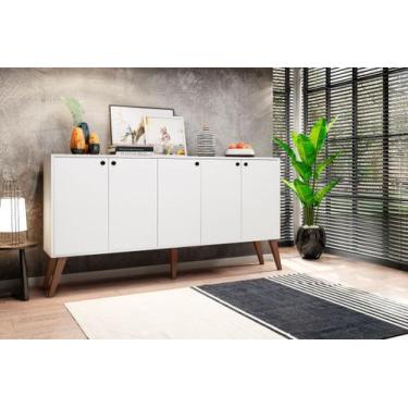 Imagem de Aparador Buffet 5 Portas Branco Brienza - Brienza Movelaria