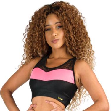 Imagem de Top Nadador Sustentação Fit Arrastão Feminino Suplex Treino - Catwalk,