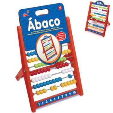 Imagem de Brinquedo Abaco Escolar Infantil Jogos Educativos Elka