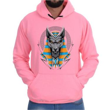 Imagem de Blusa Moletom Canguru masculino Danubis - Elite, Rosa neon, GG