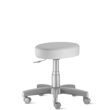 Imagem de Cadeira Mocho Sem Encosto Cinza - Conceito Cadeiras