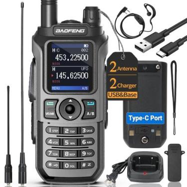 Imagem de Walkie Talkie Baofeng UV-21R de banda dupla de longo alcance de 5 km