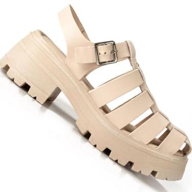 Imagem de Sandalia Dakota G5031 Papete Flatform Tratorado Solado Colorido Feminino