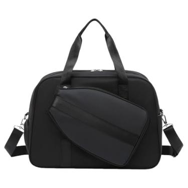 Imagem de Bolsa De Pickleball Para Mulheres - Sacola De Ténis Para Homens E Mulheres Com Compartimento Para Sapatos | Armazenamento Húmido/Seco para Raquetes e Pás com Alça Desmontável para Desporto, Ginásio e