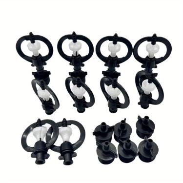 Imagem de Pacote com 10 microcabeças de irrigação por gotejamento, spray de água para gramado de jardim, sistema de irrigação, irrigador de plantas, irrigador de jardim, irrigador (WP5-11)