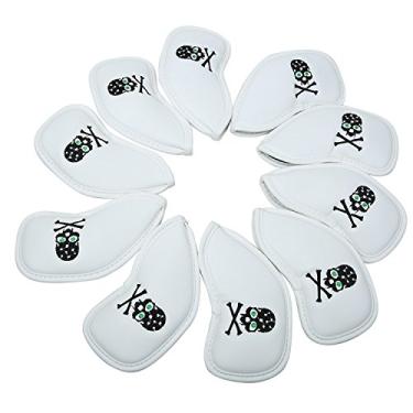 Imagem de HISTAR Golf Club Capas de Cabeça de Golfe Design de Caveira Golfe Conjunto Capas de Cabeça Para Todas as Marcas Titleist, Callaway, Ping, Taylormade Cobra, Nike, Etc.