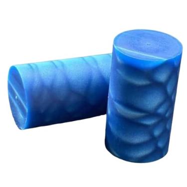 Imagem de Colaxi 2 peças de virola para tacos de bilhar, ponta para tacos de sinuca, acessórios de reparo, virola para taco de bilhar, peça de reposição, Azul