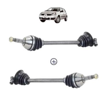 Imagem de Par 2 Semi Eixo Renault Clio Kangoo 1.0 1.6 Esquerdo Direito