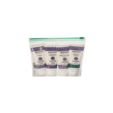 Imagem de Kit Miniaturas Granado Lavanda 4x50ml c/ Necessaire