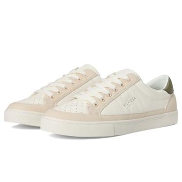 Imagem de Tommy Hilfiger Tênis feminino Loliene, Creme Multi 150, 34