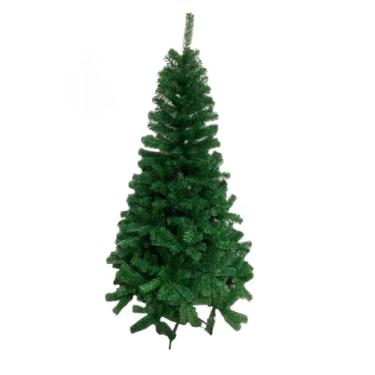 Imagem de Árvore de Natal Completa Decorada Pinheiro Premium com 450/540/600/900 Pontas - 1,5m 1,8m 2,1m 2,4m Super Cheia e Fácil Montagem para Decoração de Natal(210 cm - 600 galhos)