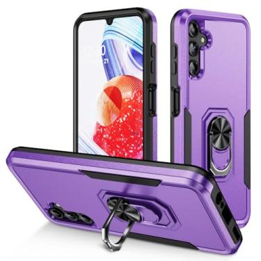 Imagem de Capa rígida de proteção contra quedas para Samsung Galaxy A54 A14 5G A33 A53 A73 A52 A52 S23 Ultra S22 Plus S21 S20 FE, roxo, para Galaxy S23 Ultra