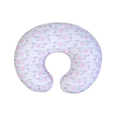 Imagem de Almofada de Amamentação e Apoio para o Bebê Compose, Papi Textil, Rosa, Médio